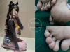 B站JK少女星野沐奈高价美足校服定制作品