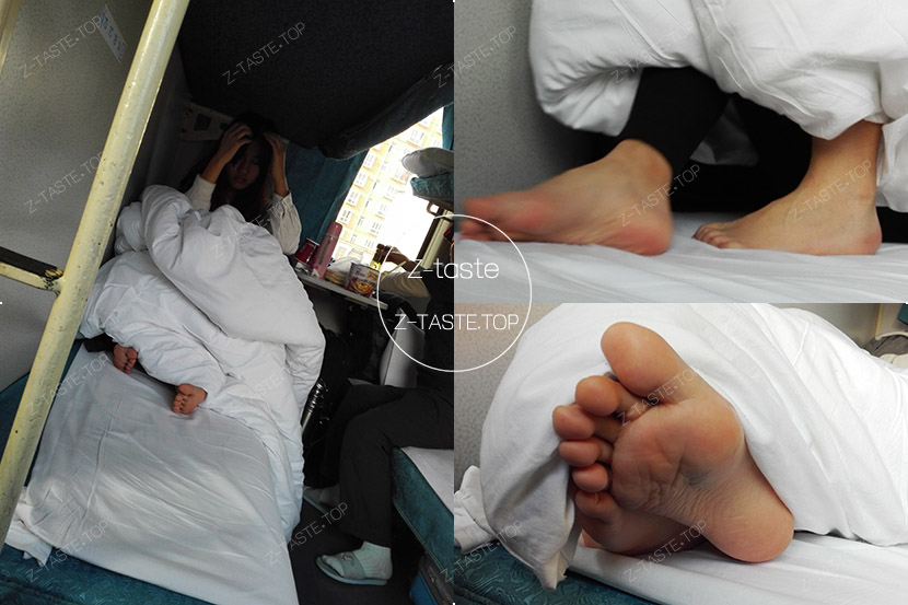 火车卧铺候车室真实的美足拍摄合集火车站沿途风景系列下载TP